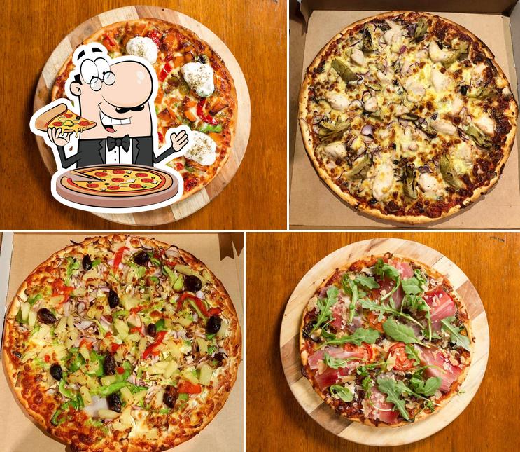 En Planet Pizza, puedes disfrutar de una pizza