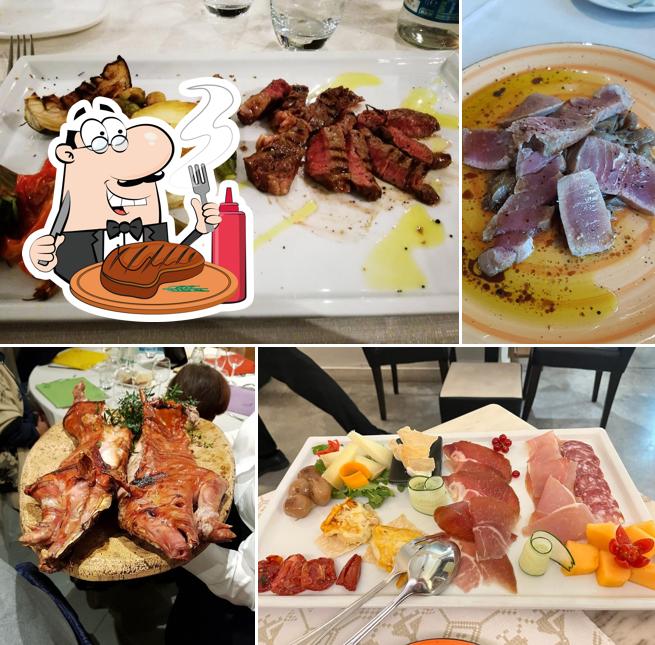 Prova i piatti di carne a Ristorante Il Ghignante