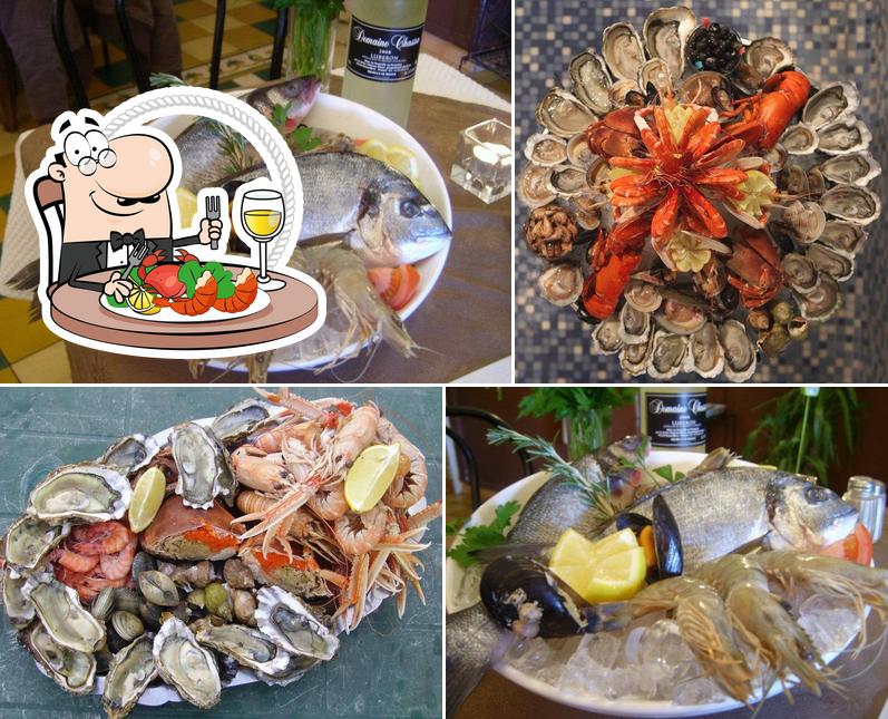 Prenez des fruits de mer à Le Chat Qui Peche