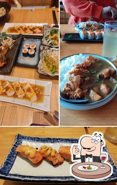 Comida en Sushi Hiro Pluit