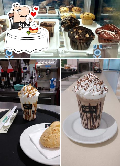 "Café do Ponto - Shopping Ibirapuera" предлагает большое количество сладких блюд