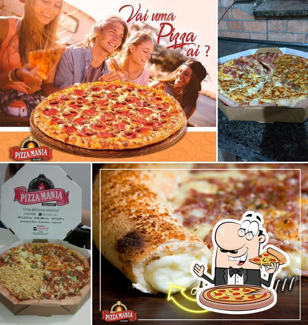 No PIZZA MANIA, você pode pedir pizza