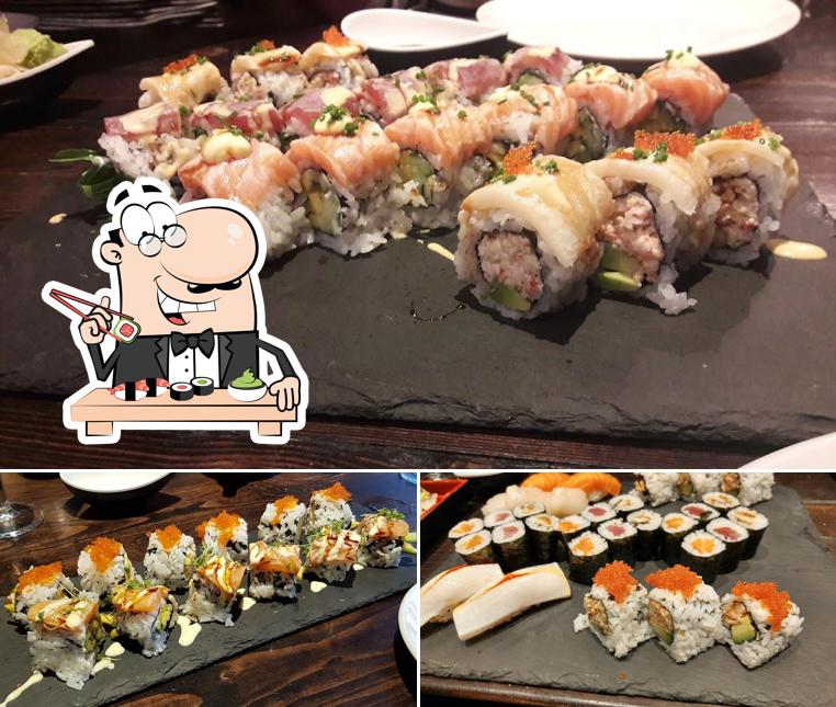 Minakami. Japanese Fusion Kitchen te ofrece rollitos de sushi