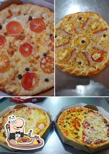 Escolha pizza no Dário Pizzas