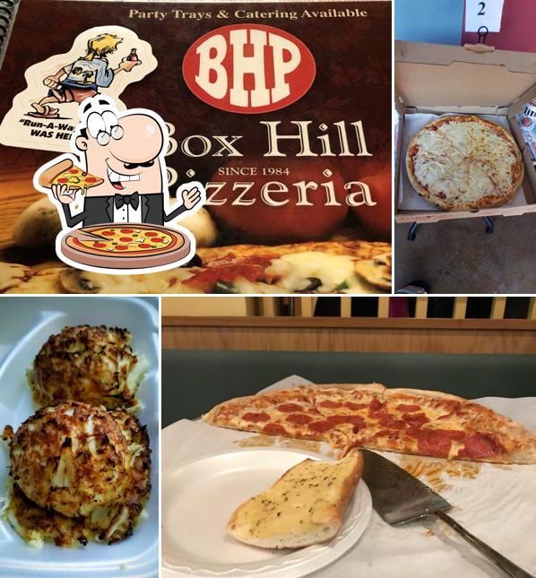 Box Hill Pizzeria & Crab Cakes, Abingdon Carta del restaurante y