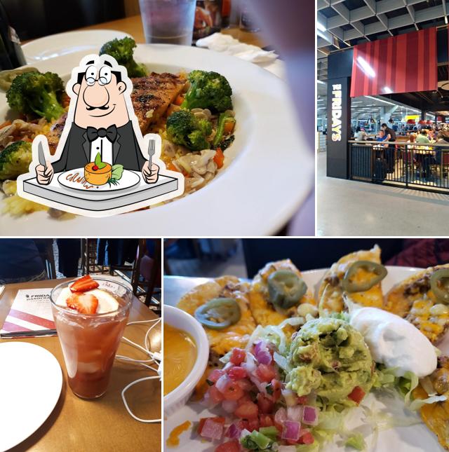 Comida em TGI Fridays Terminal 3: Sports Bar, Drinks, Hambúrguer, Happy Hour, Guarulhos SP