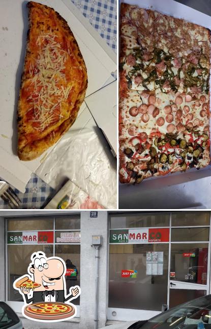 Prenditi tra le molte varianti di pizza