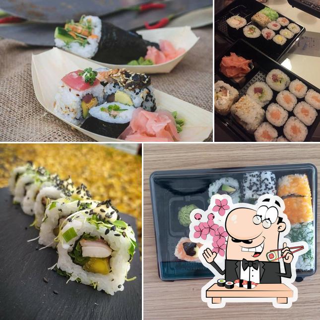 FISHI SUSHI te ofrece rollitos de sushi