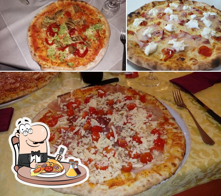 Probiert eine Pizza bei Pizzeria Ristorante Il Buon Gusto