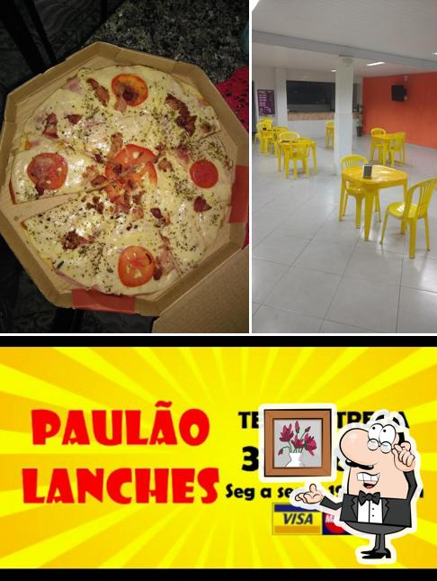 O interior do Lanchonete Paulao Lanches