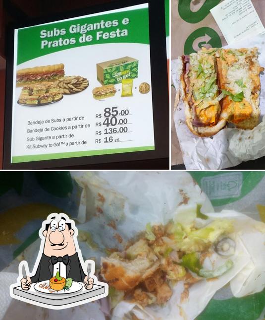 Comida em Subway