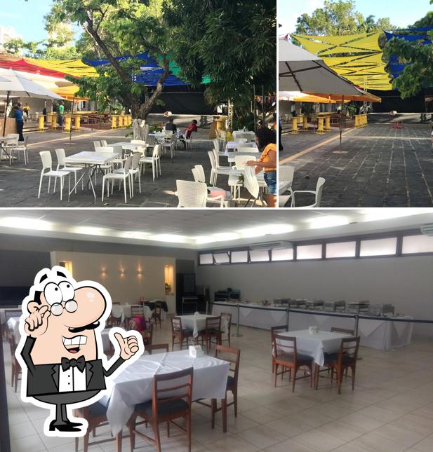 O interior do Clube Alemão - Deutscher Klub Pernambuco