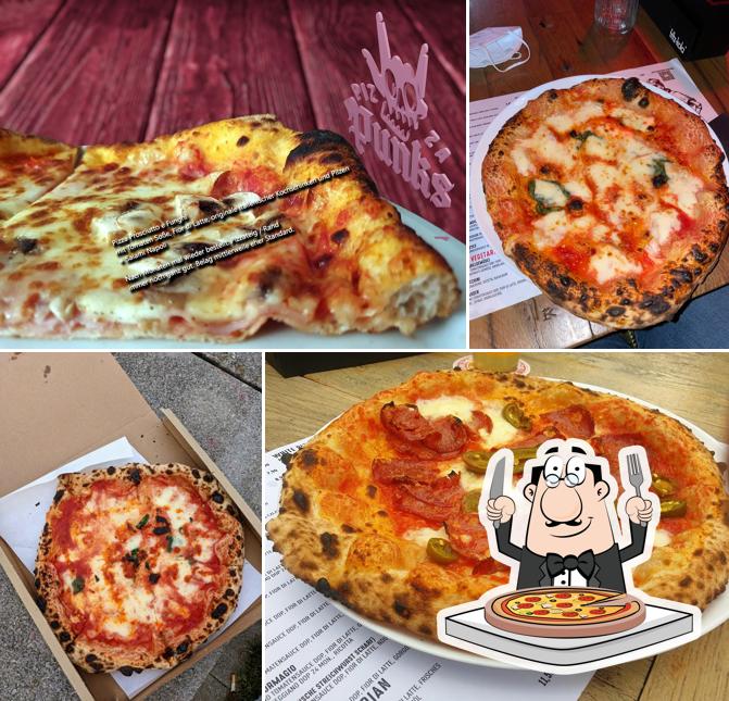 A Pizza Punks, vous pouvez déguster des pizzas