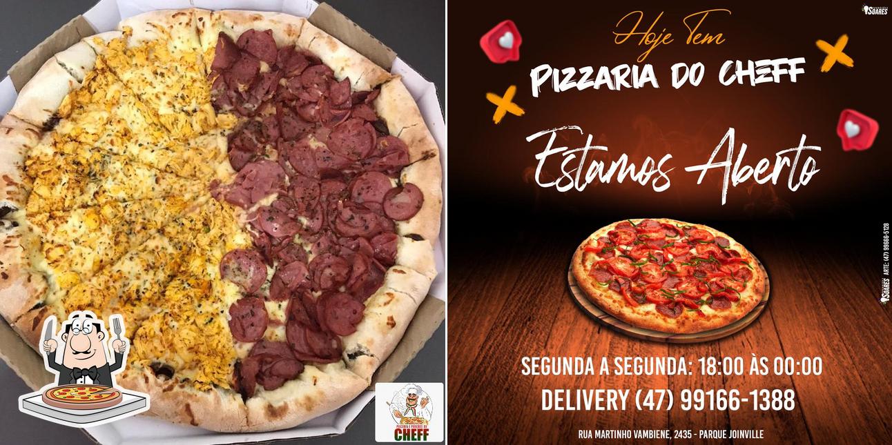 Consiga diferentes variedades de pizza