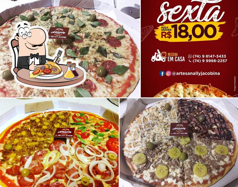 Experimente diferentes estilos de pizza