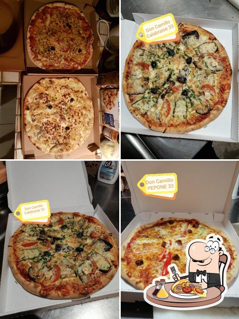 Essayez des pizzas à Pizza Don Camillo à emporter