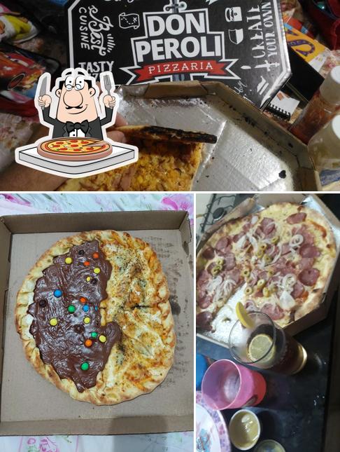 Peça pizza no Don Peroli - Pizzaria e Pastelaria