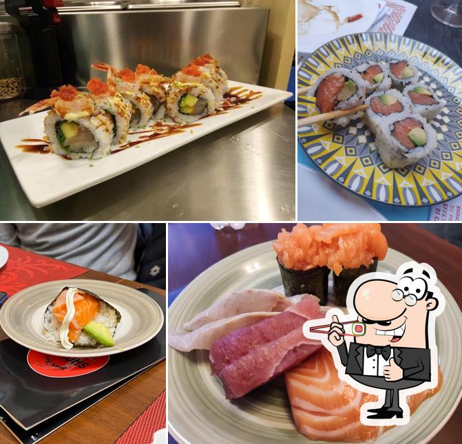 Scegli le diverse opzioni di sushi