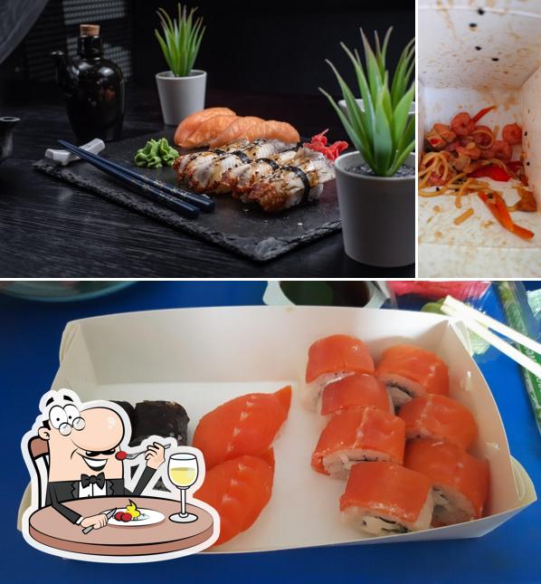 Еда в "Sushi master"