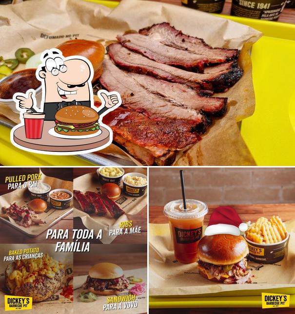 Os hambúrgueres do Dickey's Barbecue Pit Brasil irão satisfazer diferentes gostos