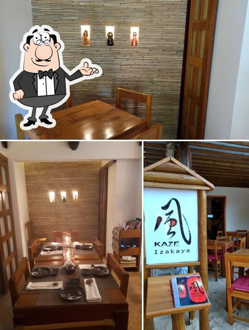 Veja imagens do interior do Kaze Izakaya