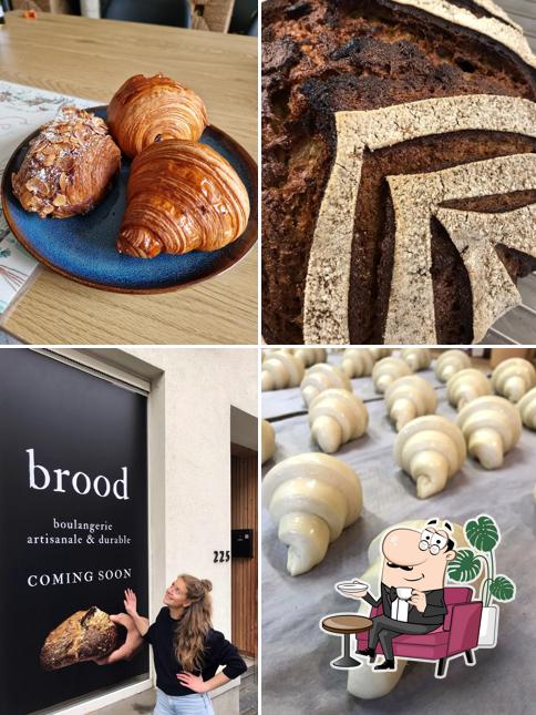 L'intérieur de brood boulangerie