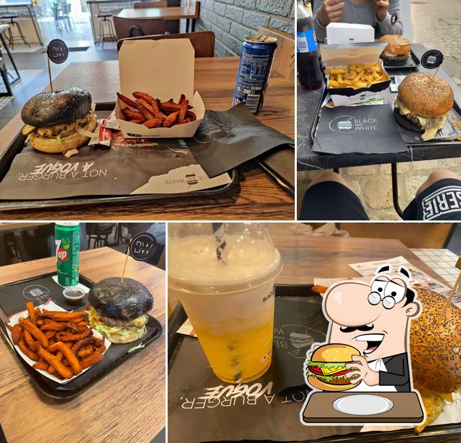 Essayez l'un des hamburgers offert par Black & White Burger Orleans