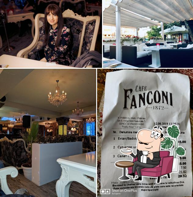 Die Inneneinrichtung von Fanconi Café