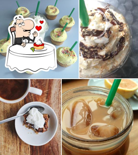 "Starbucks Coffee" предлагает широкий выбор сладких блюд