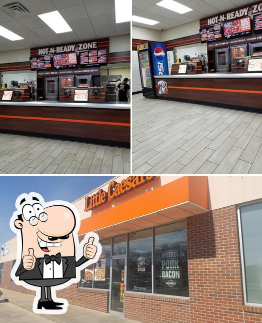 Это изображение пиццерии "Little Caesars Pizza"