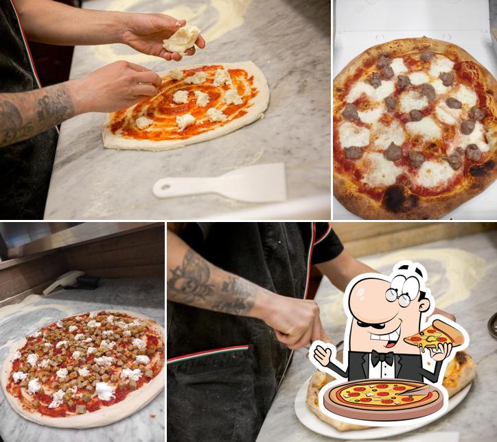 Scegli tra le svariate varianti di pizza