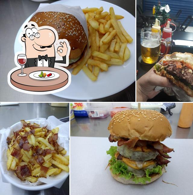 Comida em Comics Hamburguer & Beer