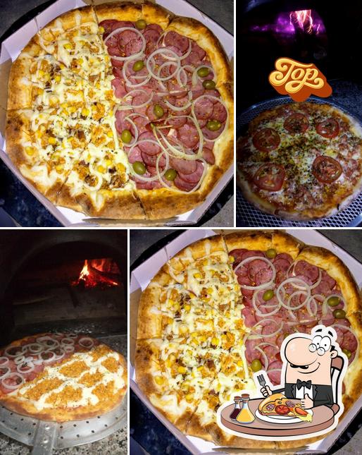 Escolha pizza no Quintal da Maria