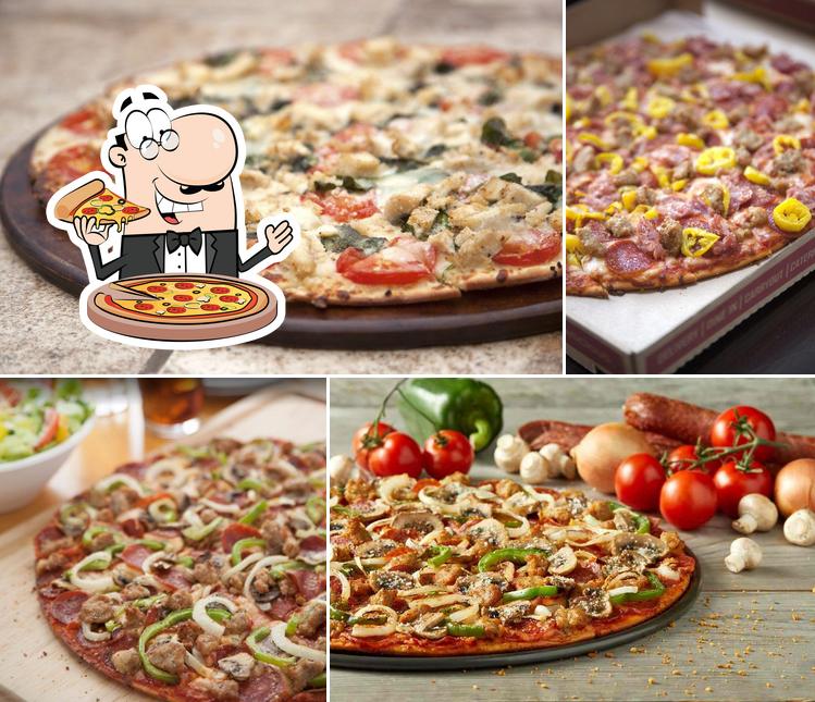 Order pizza at Donatos Pizza