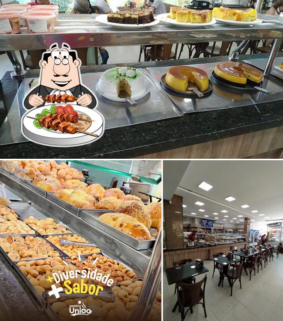 O Padaria União Soteco Restaurante e Lanchonete se destaca pelo comida e interior