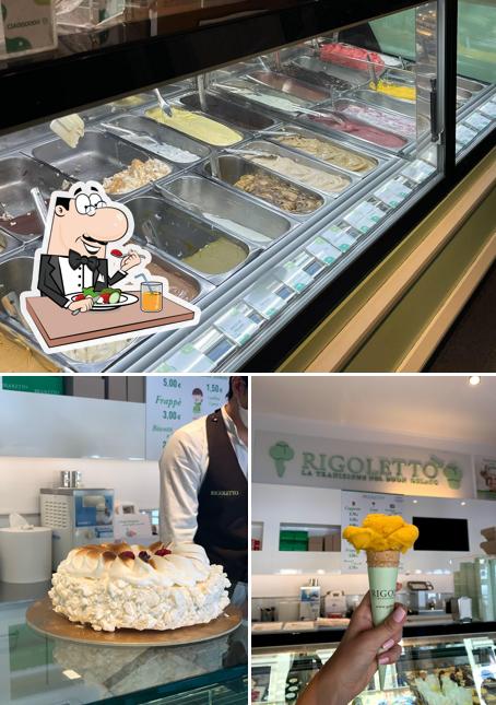 Cibo al Gelateria Rigoletto