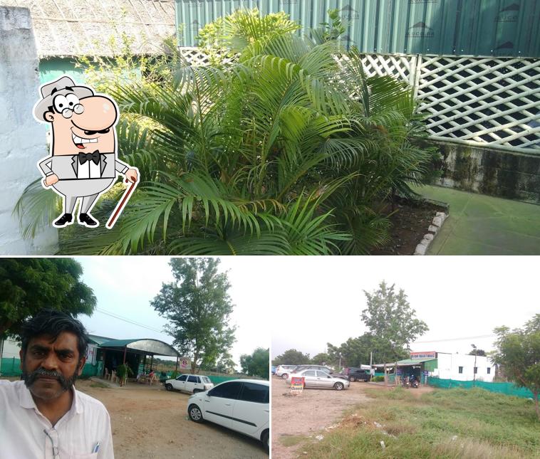 The exterior of Sri Murugavilas clay pot cooking