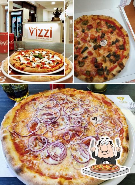 A Vizzi - Officina della pizza, puoi provare una bella pizza