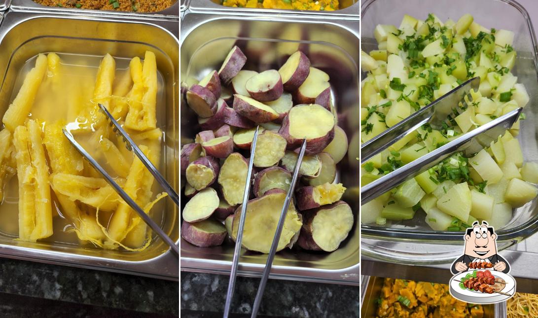 Platos en Carvão Preto Restaurante