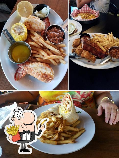 Order French-fried potatoes at Chuck's Roadhouse Bar & Grill