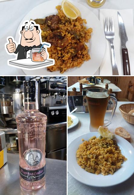 Las fotografías de bebida y comida en RESTAURANTE MARZAL