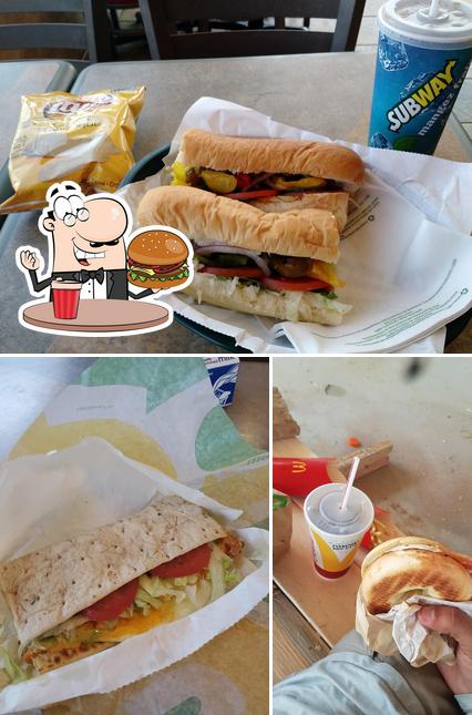 Commandez un hamburger à Subway