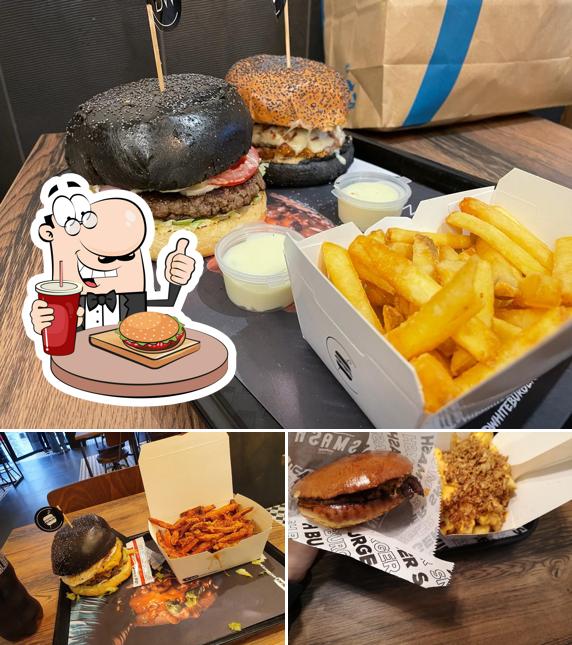 Les hamburgers de Black & White Burger Mons will conviendront différents goûts