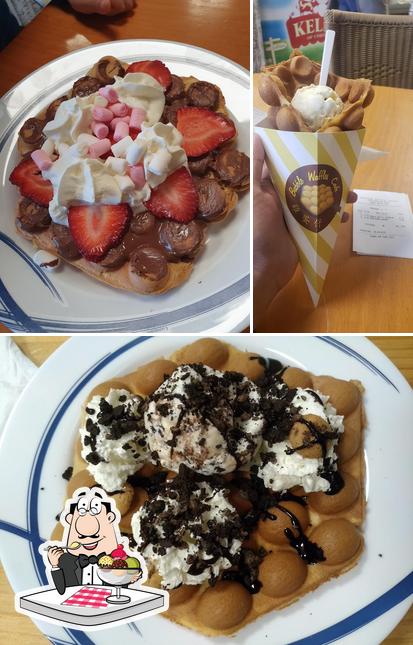 Bubble Waffle Cafe sert une sélection de desserts