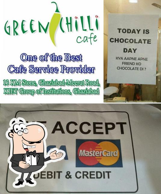 Here's a picture of Green Chilli Cafe
