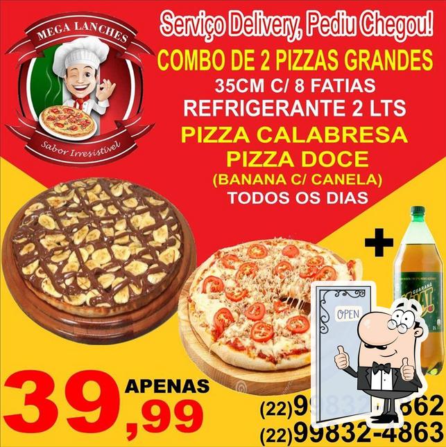 See this image of Mega Lanches e Pizzaria