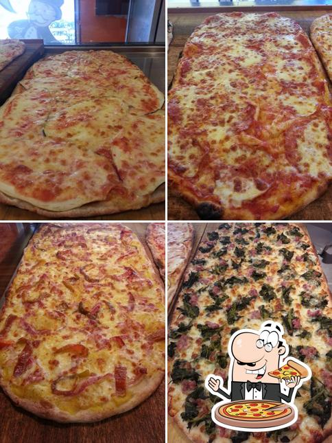 A Mr. Pizza, vous pouvez prendre des pizzas