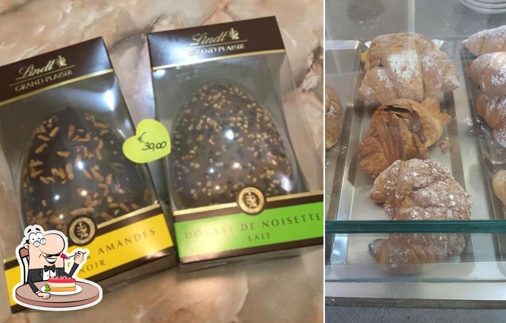 Caffe e Bonbons offre un'ampia selezione di dessert