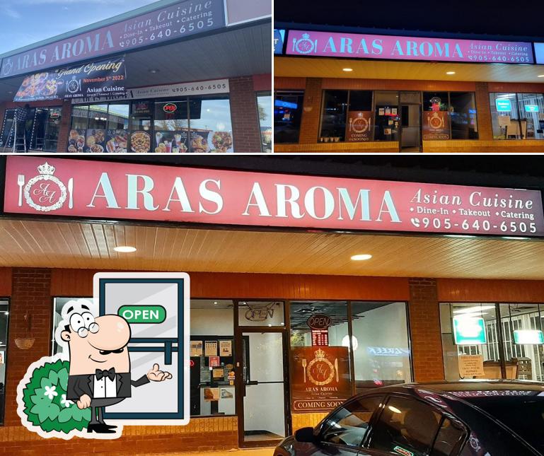 Внешнее оформление "ARAS AROMA"