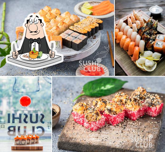 Nourriture à Sushi Club